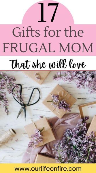 40 Frugal Gifts for Women that Cost $30 or Less - Thrifty Frugal Mom